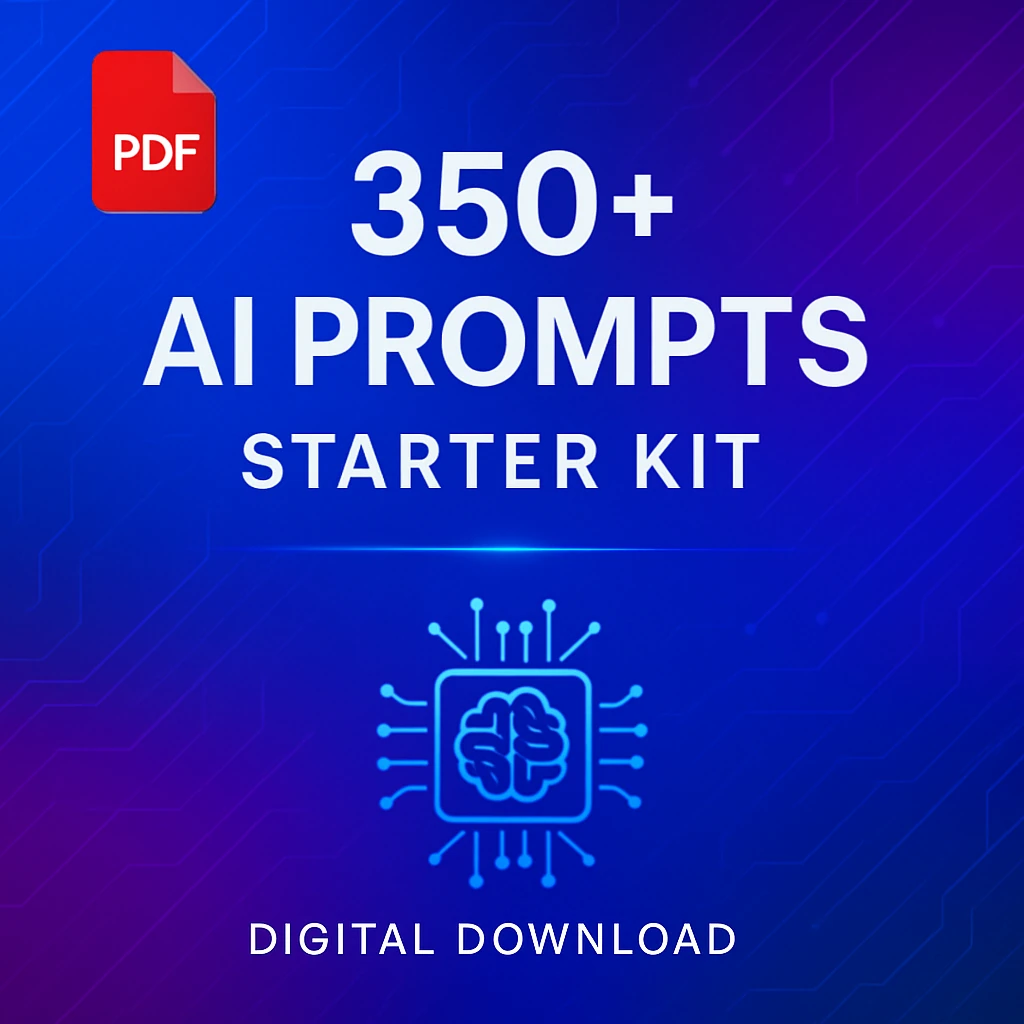 350+ AI Prompts Starter Kit